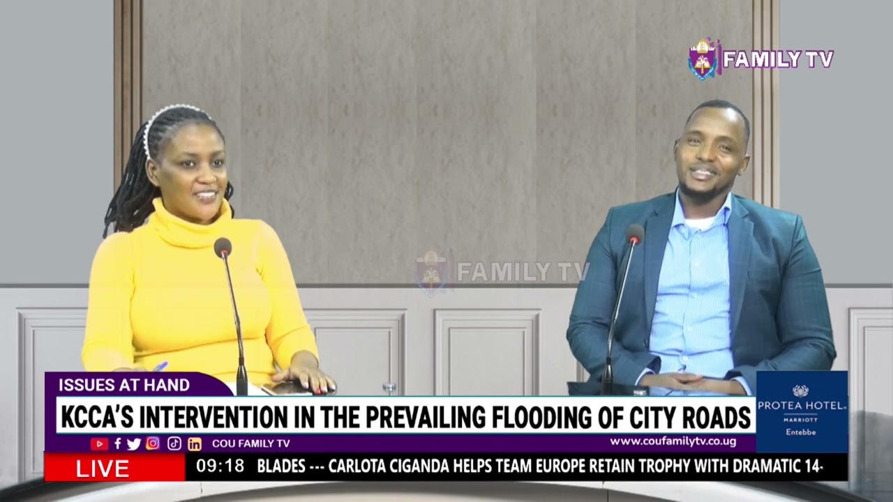 KCCA's Intervention In The Prevailing Flooding Of The City || Eng. Wasswa Hassan