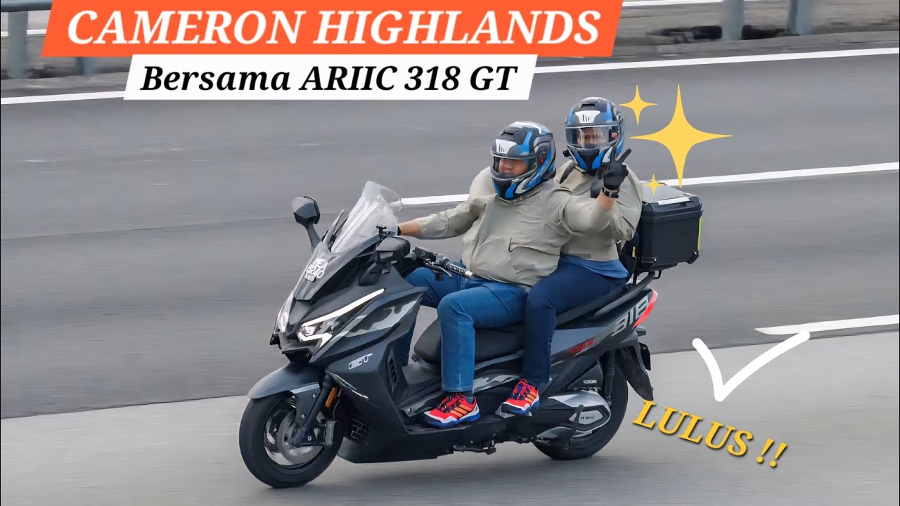 BOLEH KE MOTOR ARIIC 318 GT KE CAMERON HIGHLAND ?? JOM UJI PANDU