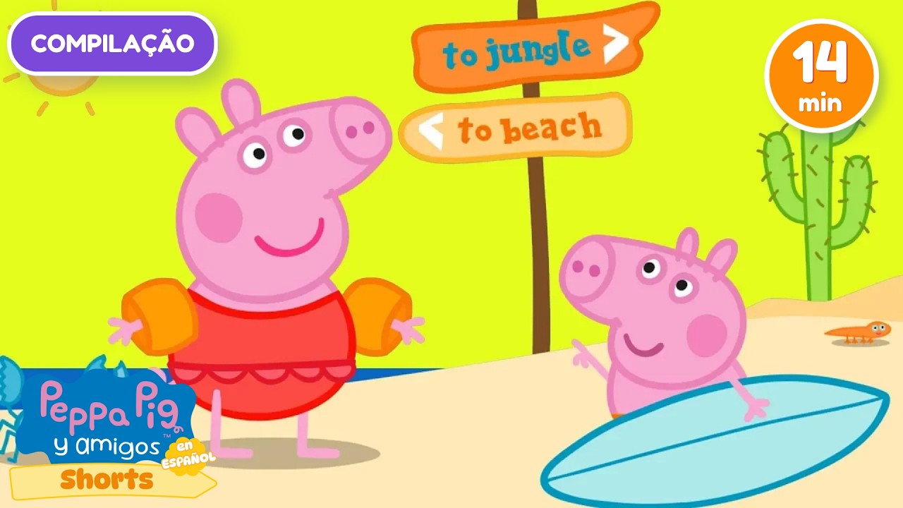 Peppa Pig Compilação #3 🐽Peppa Pig dublado portugues brasil 🐽