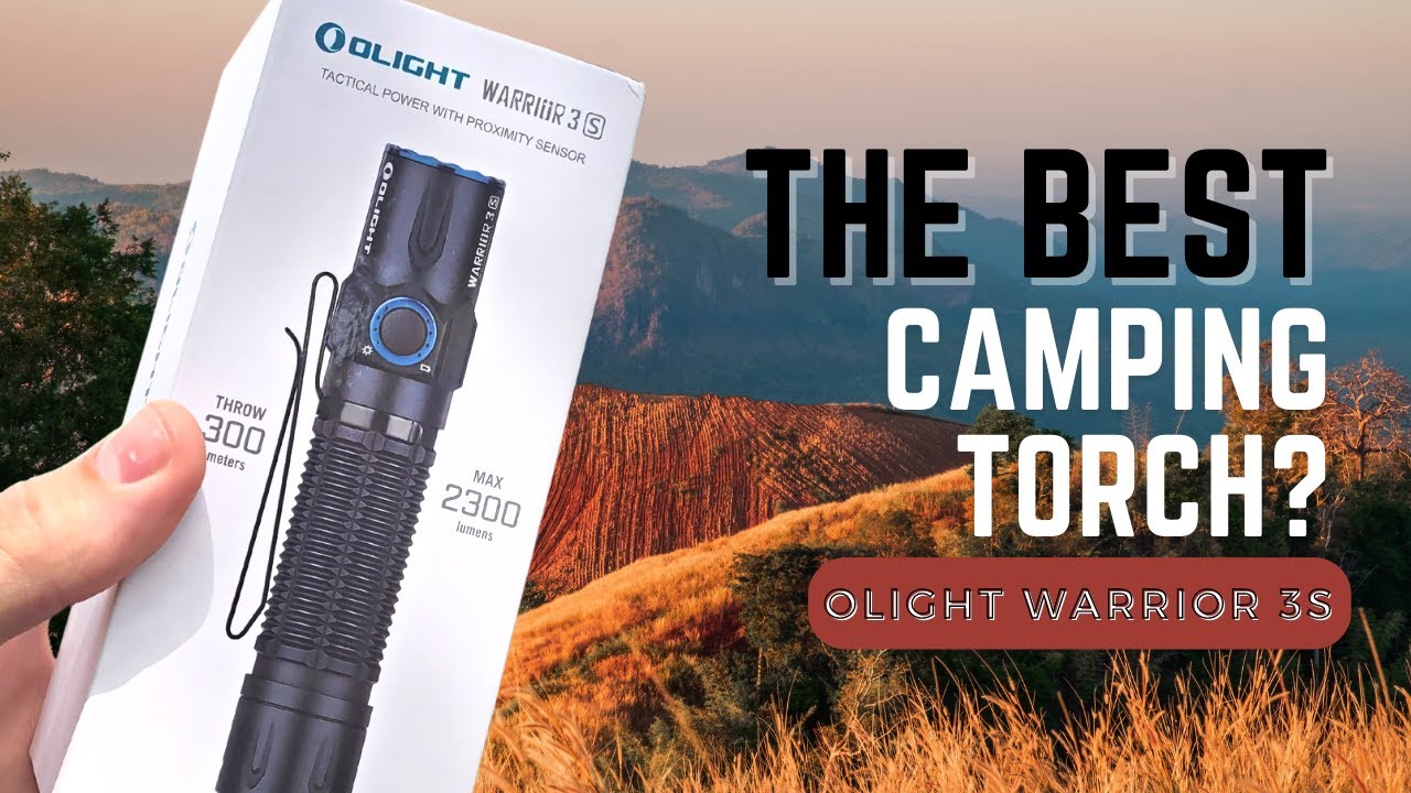 My new FAVOURITE tactical flashlight! OLIGHT WARRIOR 3S REVIEW AND TEST