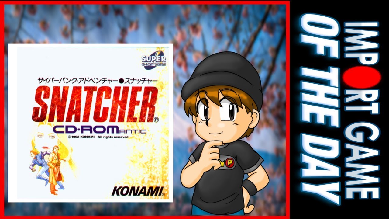 Импортная игра дня | Snatcher CD-ROMantic (PC Engine CD)