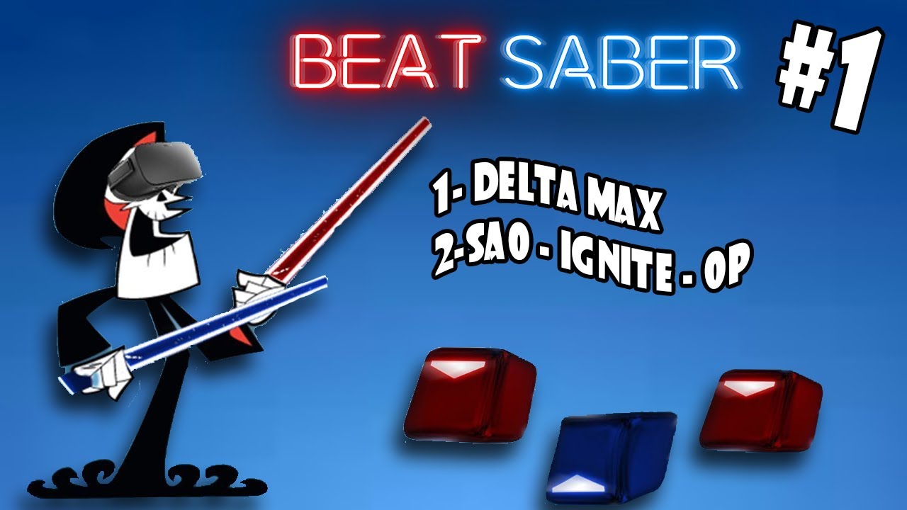Beat Saber custom songs pc - #1 - Oculus Rift CV1 2020 - Modo Experto !