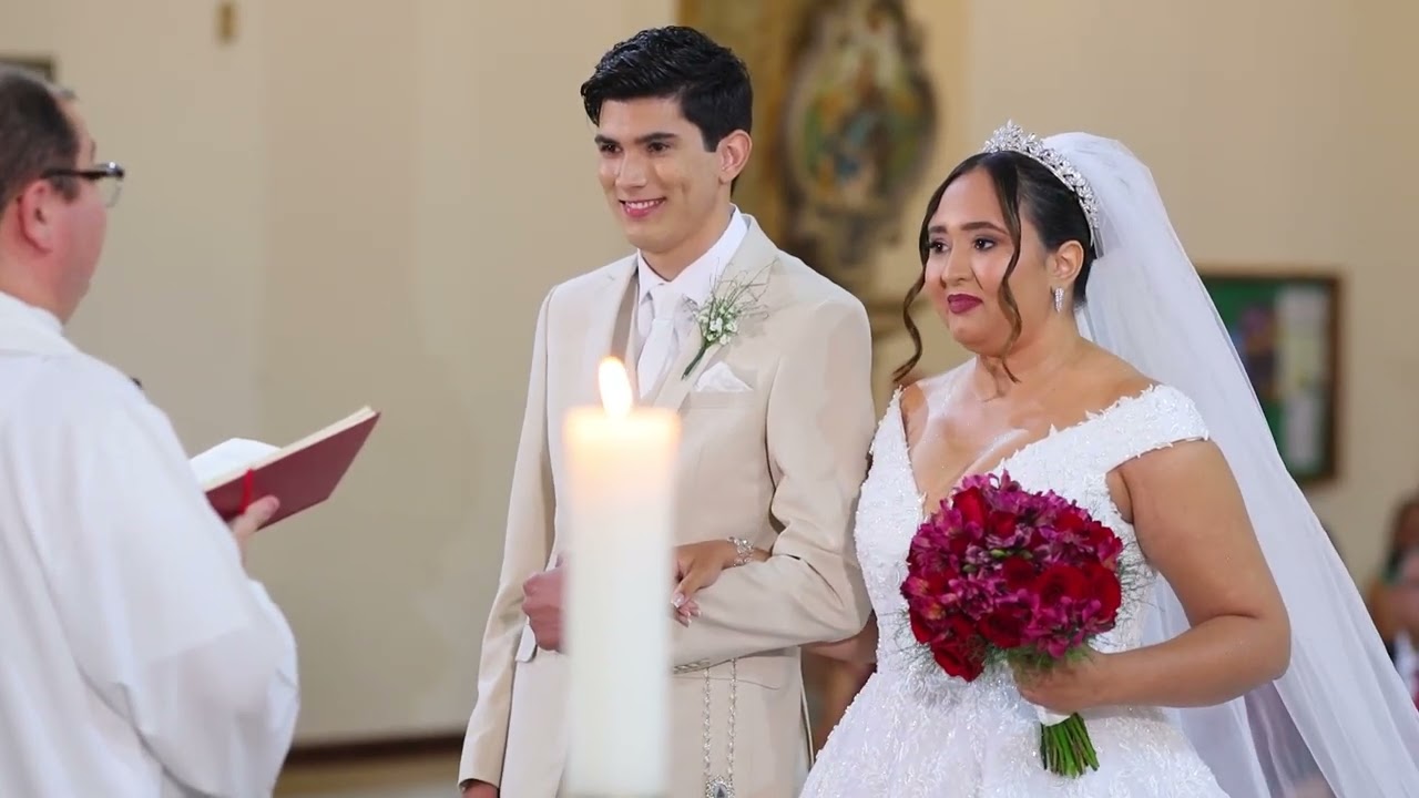 Casamento na igreja Taís e Gustavo