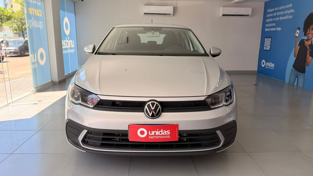 Volkswagen Polo 1.0 TSI  2024- Unidas Seminovos - Fábio Faustino