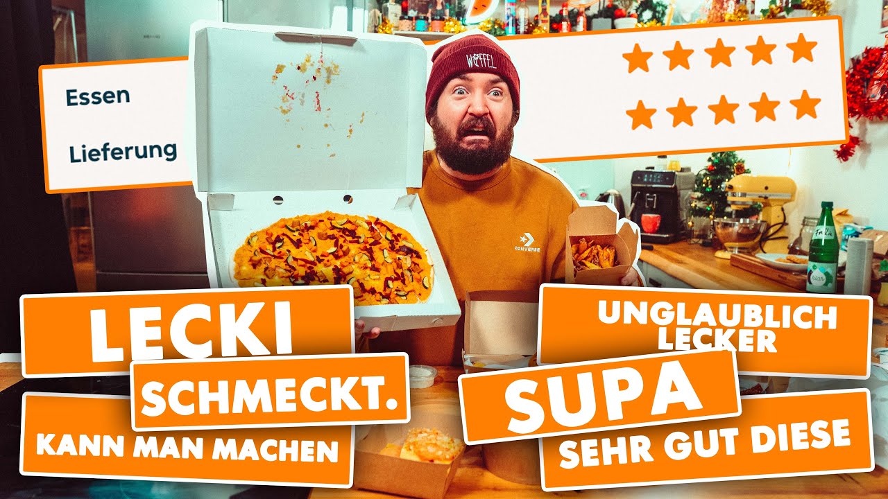 Wir BESTELLEN WEIHNACHTSESSEN ohne BEWERTUNGEN