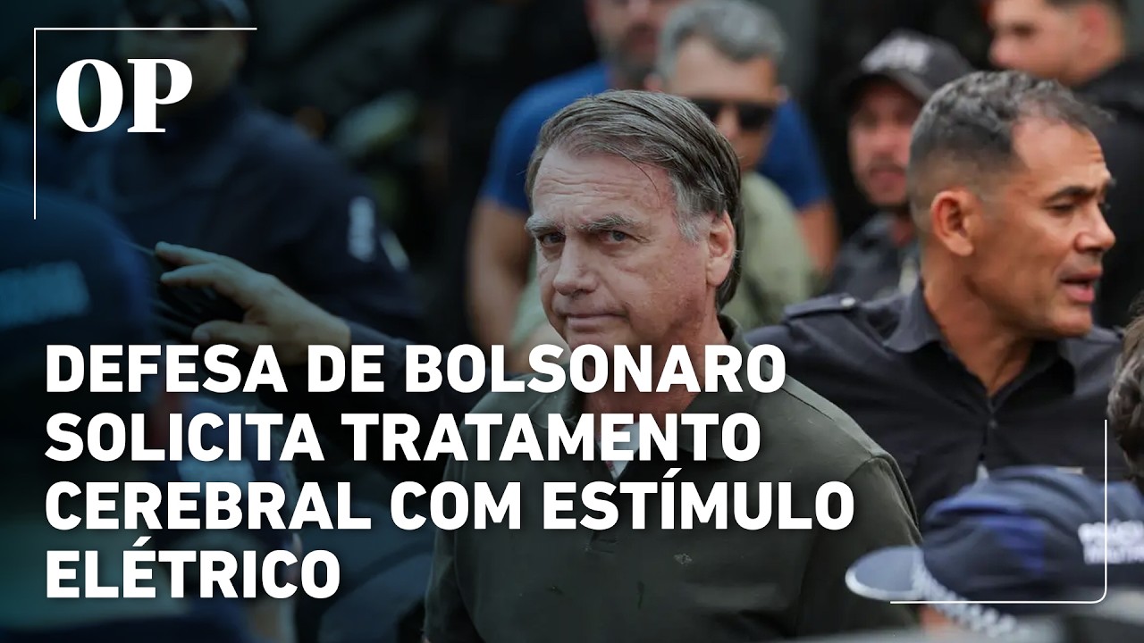 Defesa pede a Moraes para Bolsonaro receber tratamento com estímulos elétricos no crânio