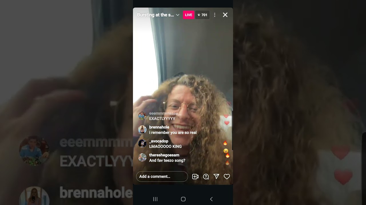 Pt 1 of 3 Quinn some of his ig live,talked & answered ?'s 16/10/24 (with chat) #bb26 #bbus 👇