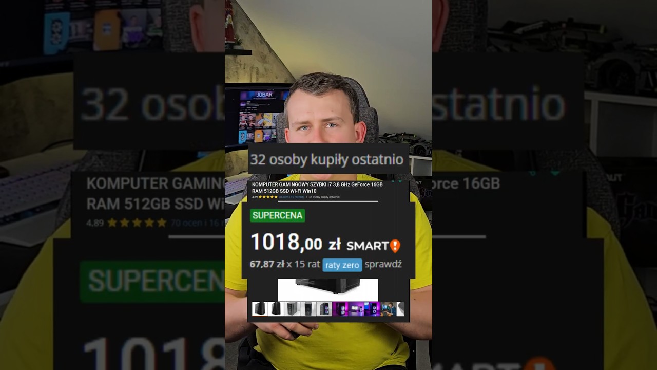 Ten GOTOWIEC z Allegro za 1000 zł to ŻART ! #komputer #pc #gaming