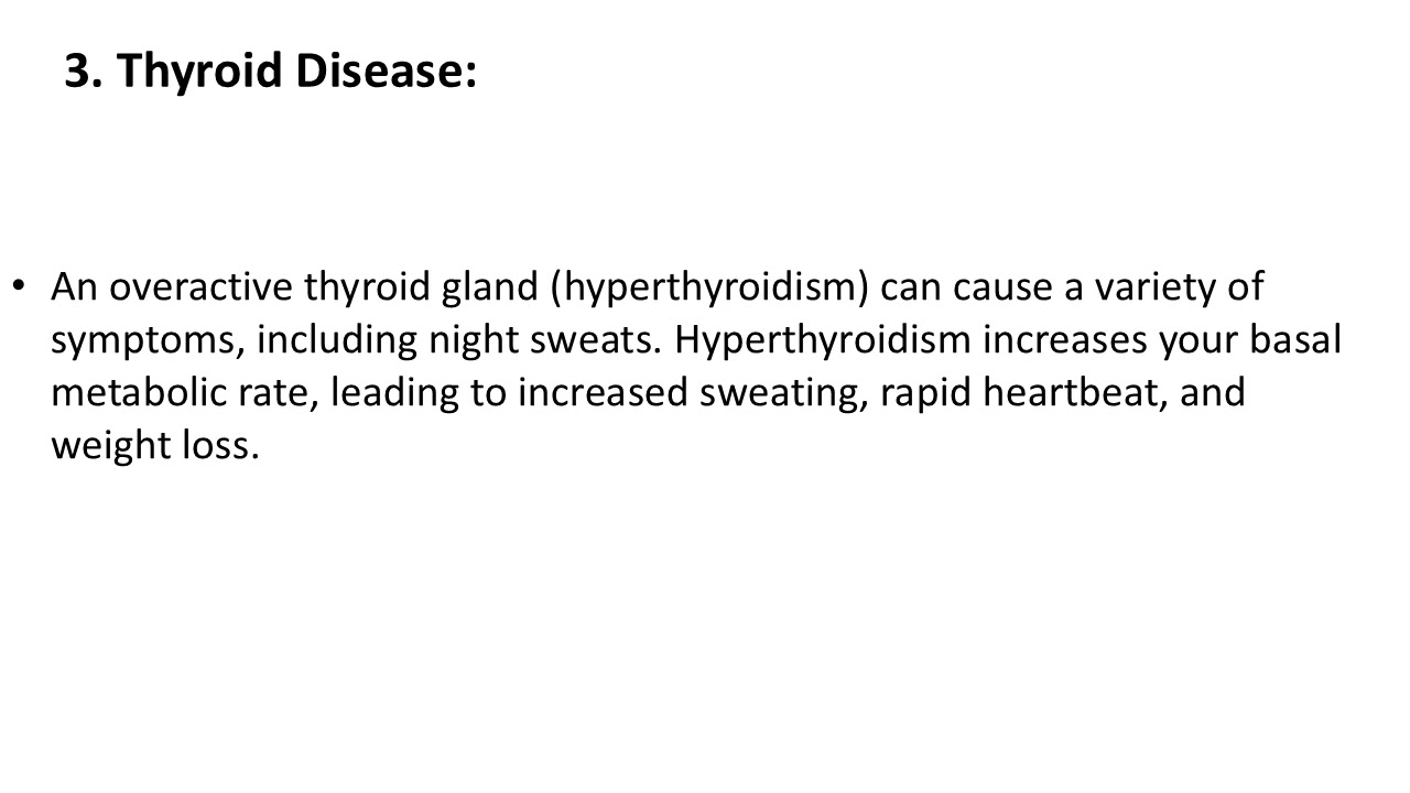 10 Common Causes of Night Sweats in Men  ID100050