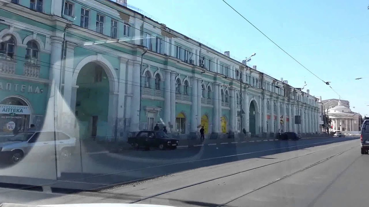 Орёл. Едем через центр.
