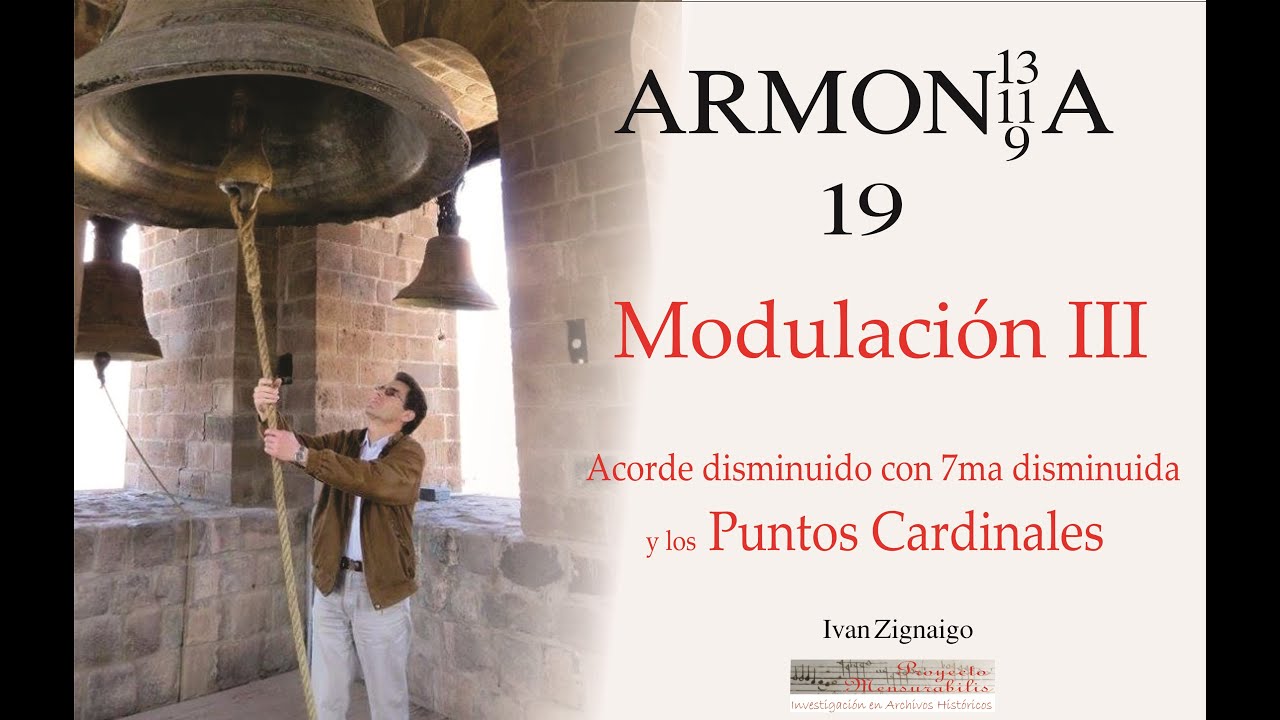 ARMONÍA 19 - Modulación 3 -  Acorde Disminuido y Puntos Cardinales