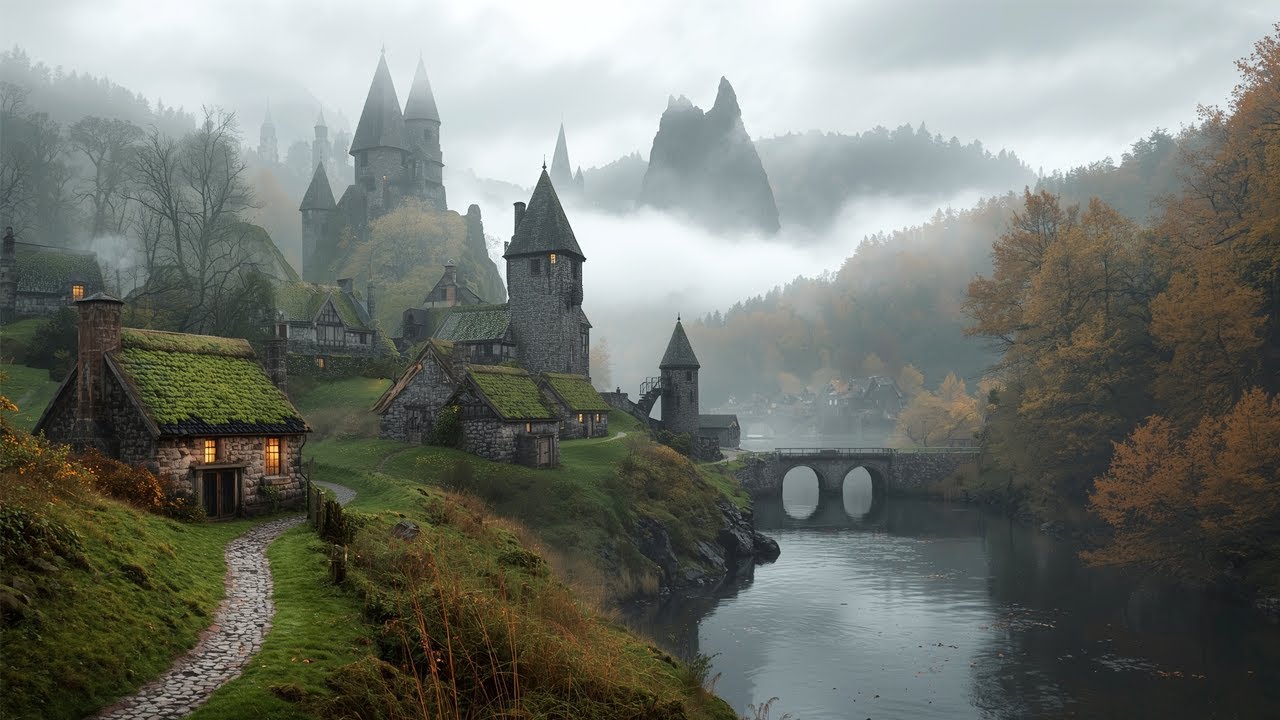 Autumn Stillness in the Celtic Forest | Deep Calm Music for Study & Peace