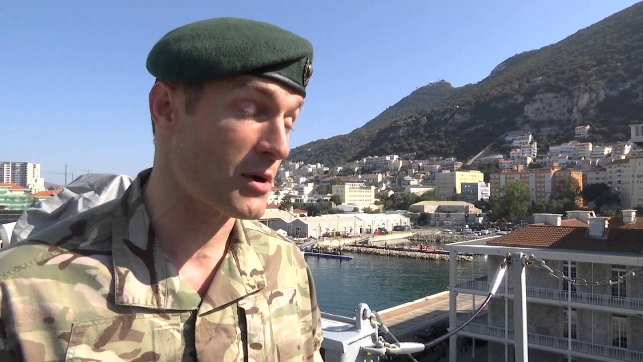 HMS Bulwark visits Gibraltar 26 September 2016