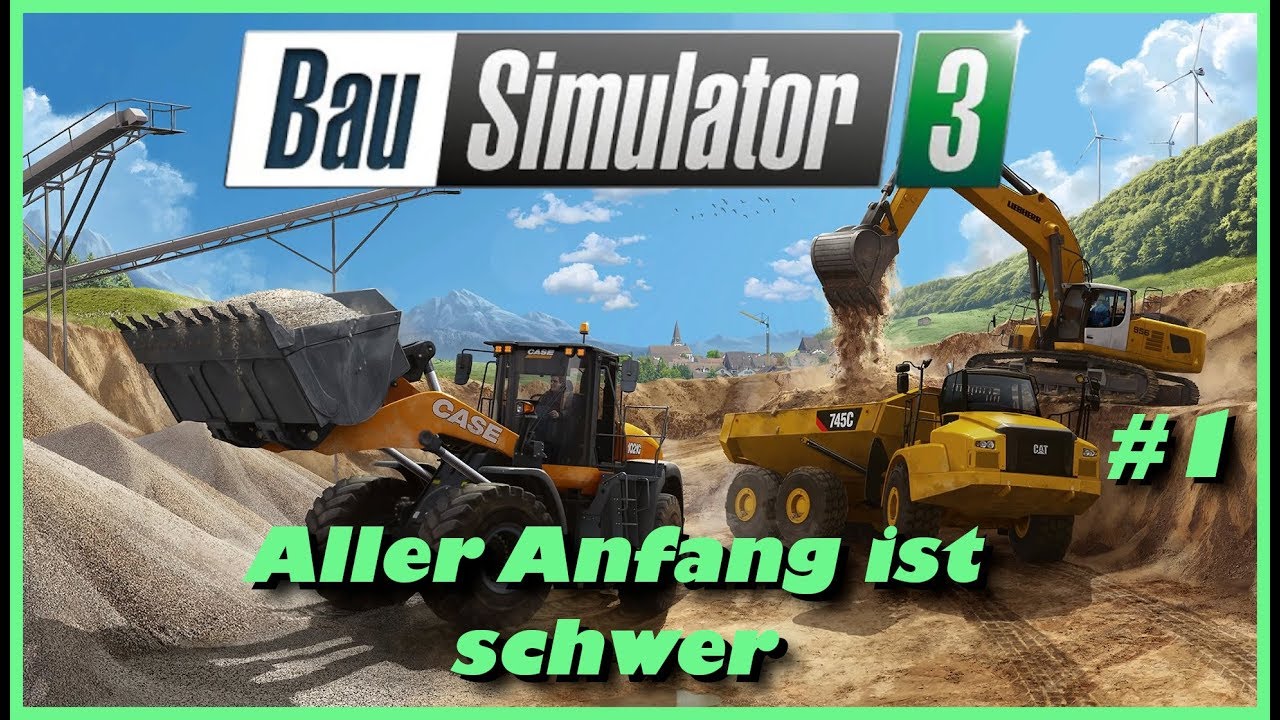 Let´s Play Bau Simulator 3   Console Edition #1 PS4 deutsch