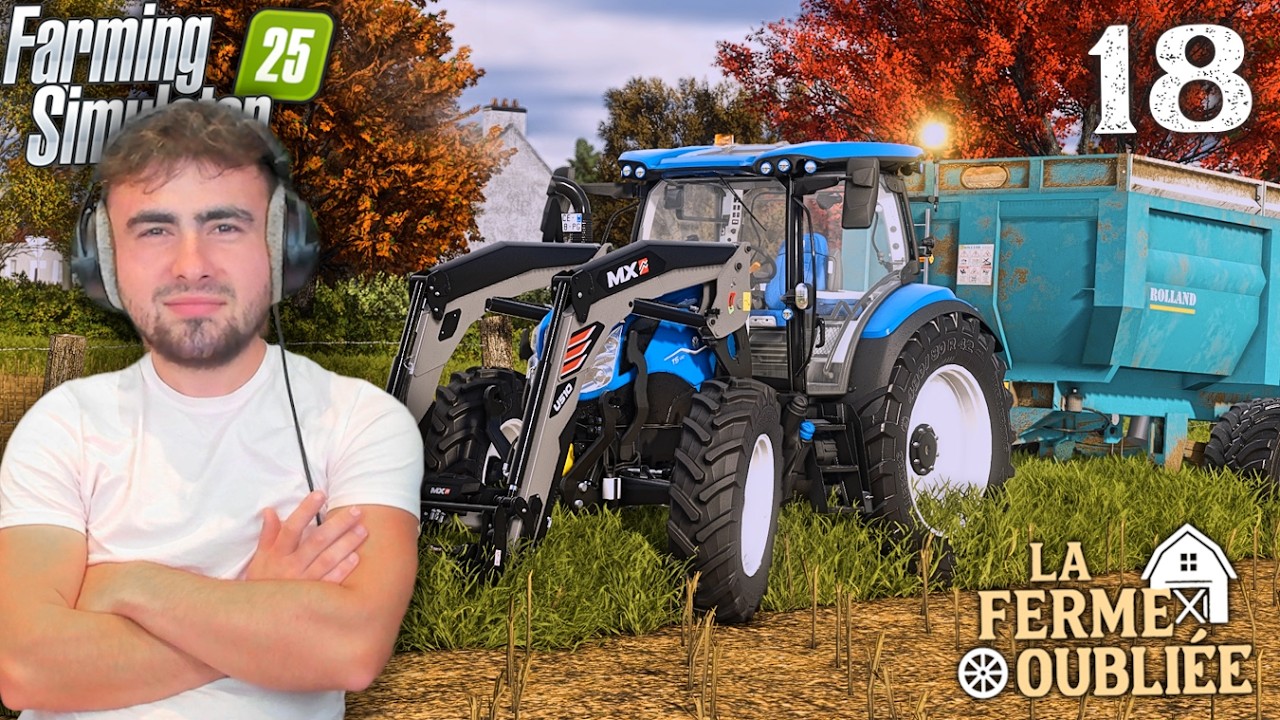 LE TRACTEUR LE PLUS DÉTAILLER DU JEU (On a de l'entraide) !🎮| LA FERME OUBLIÉE #18 | FS25