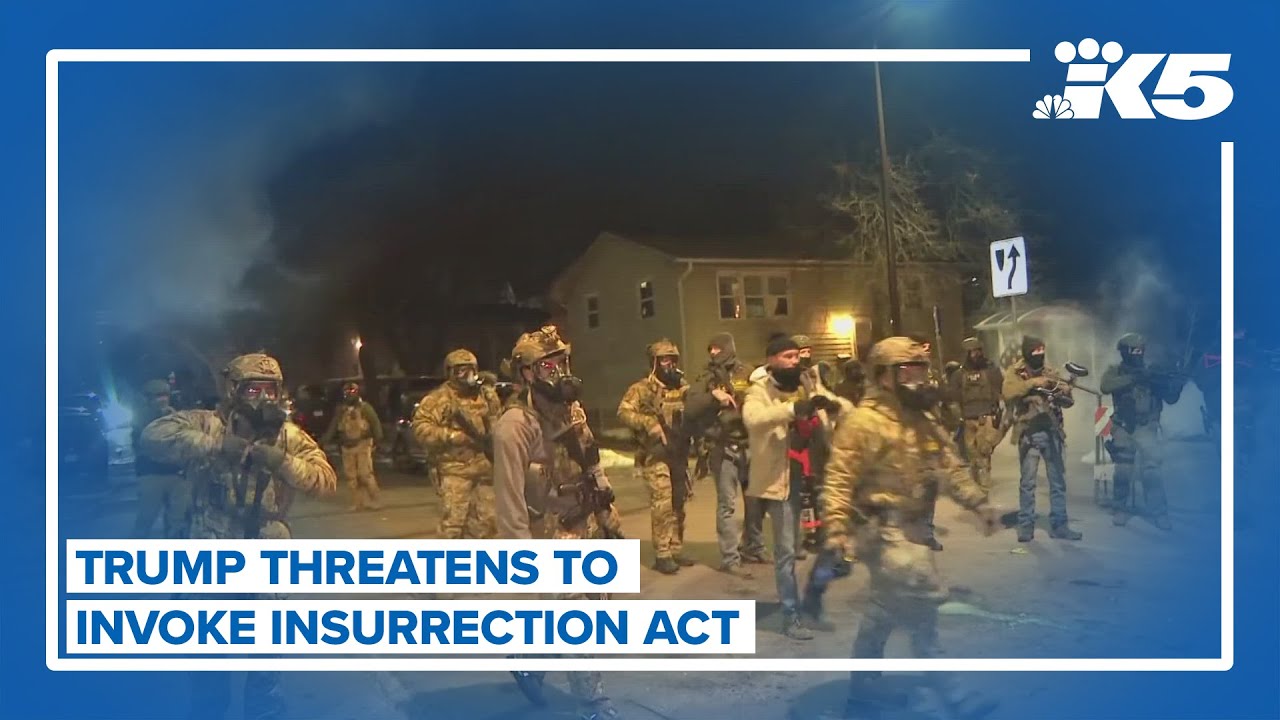 BREAKING: Trump threatens to invoke Insurrection Act