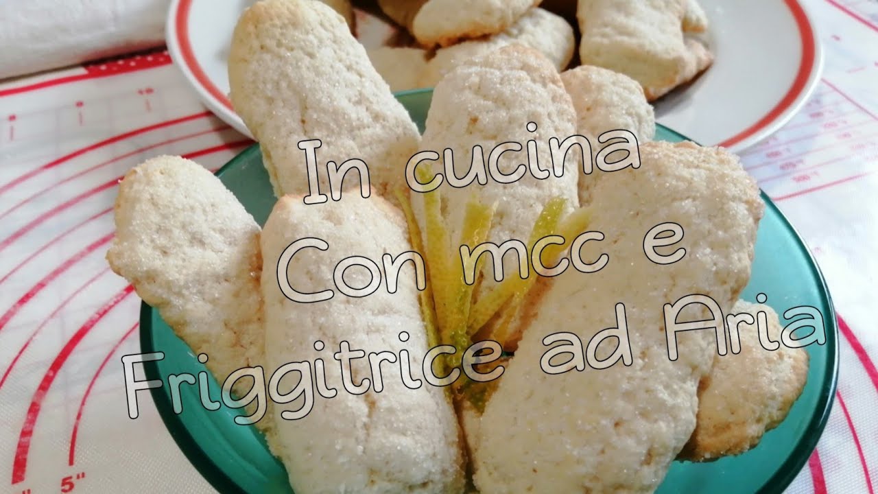 FRIGGITRICE AD ARIA - BISCOTTI DA LATTE SENZA UOVA