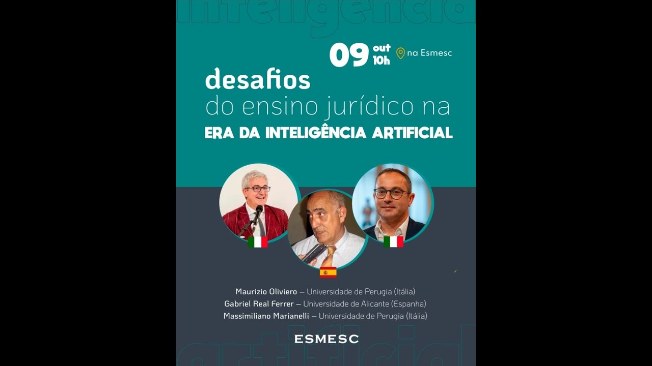 Seminário “Desafios do Ensino Jurídico na Era da Inteligência Artificial”