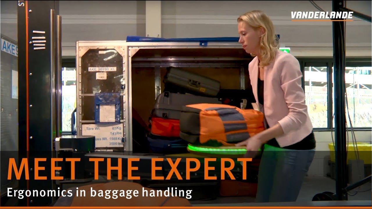 Ergonomics in baggage handling | Meet the Expert | Vanderlande