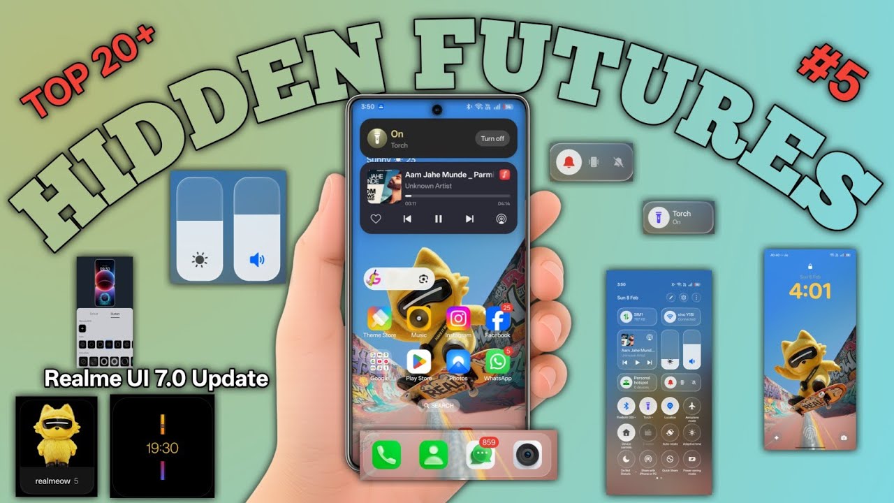 Realme UI 7.0 Android 16 Stable Update | Top 15+ Hidden Future 😱 The BIGGEST Update Ever | Tech Sonu