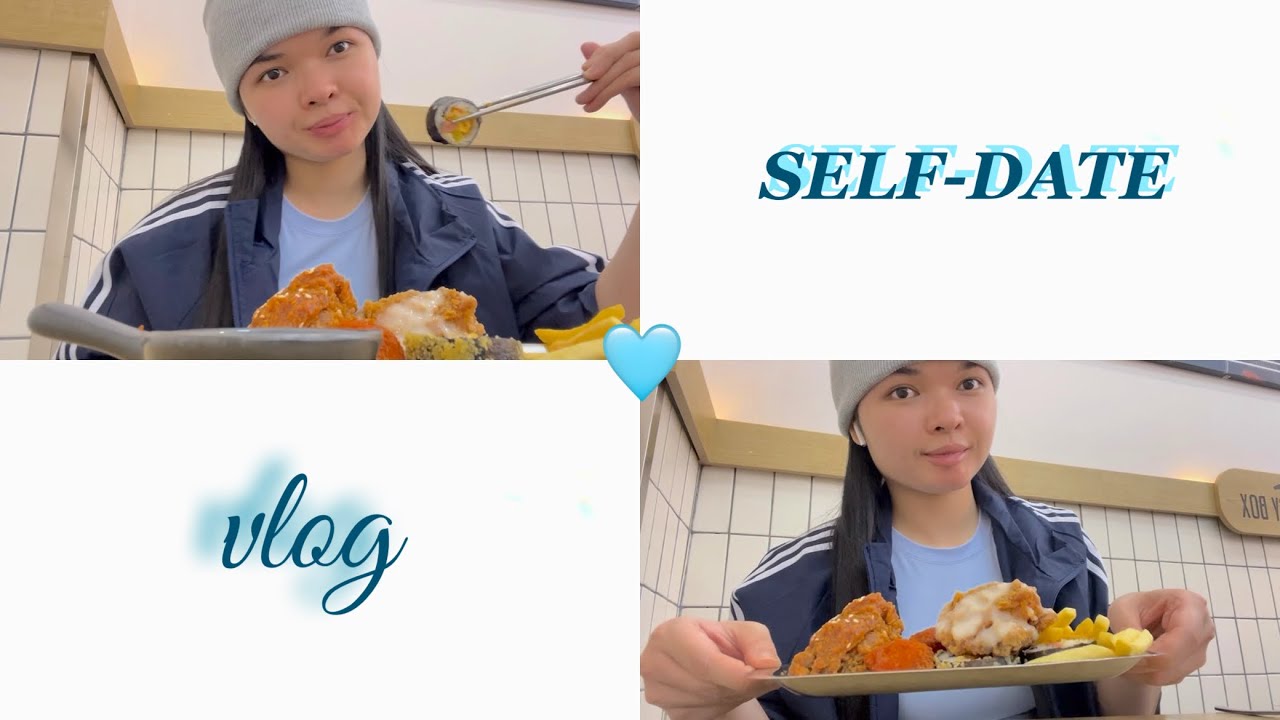 SELF-DATE VLOG: Lần đầu tiên đi ăn tối một mình tại quán topokki buffet ‘Spicy Box’ 🍲🍢