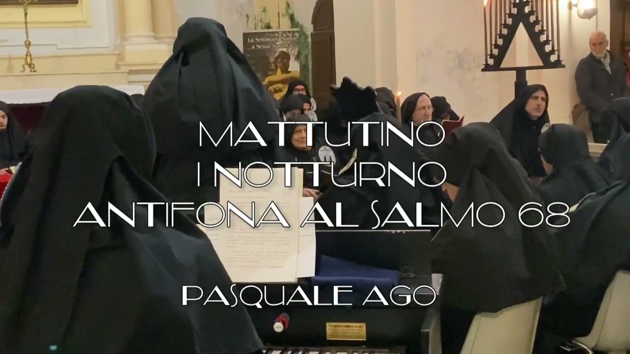 Ufficio delle Tenebre, Mercoledì Santo sera presso Chiesa di S. Giovanni a Villa di Sessa Aurunca.