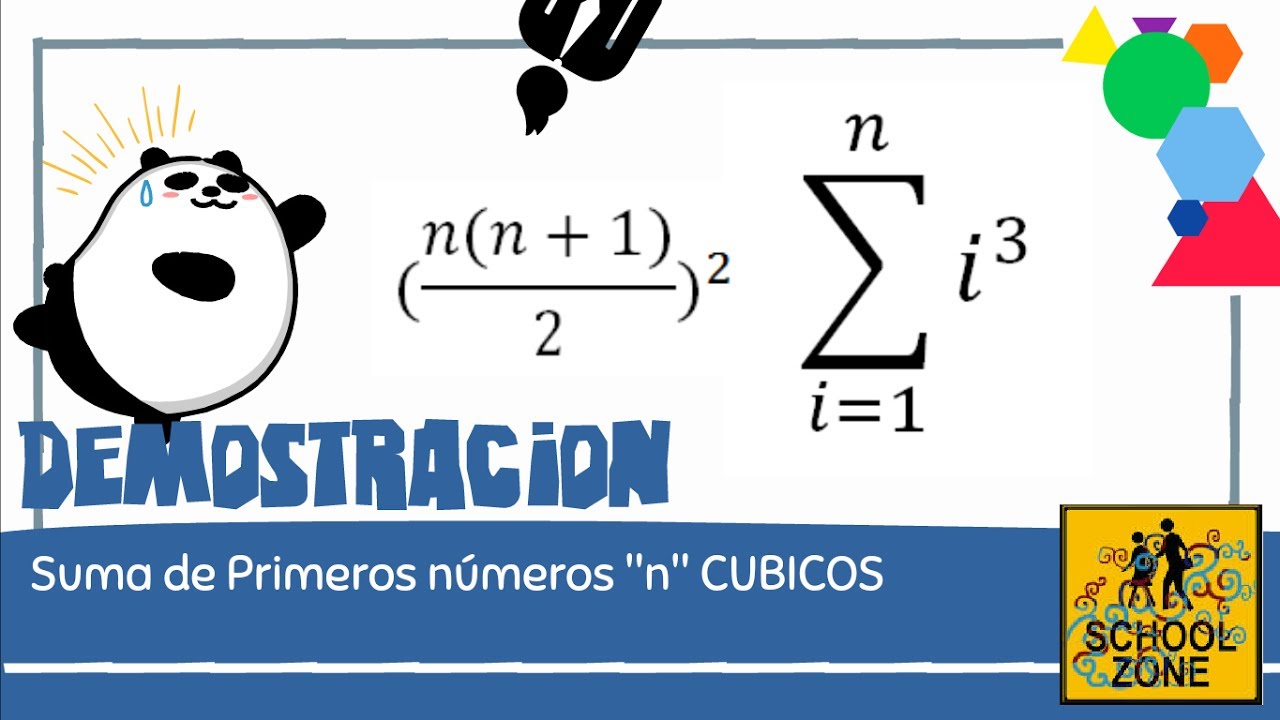 Suma de los Primeros números i al cubo | Demostración