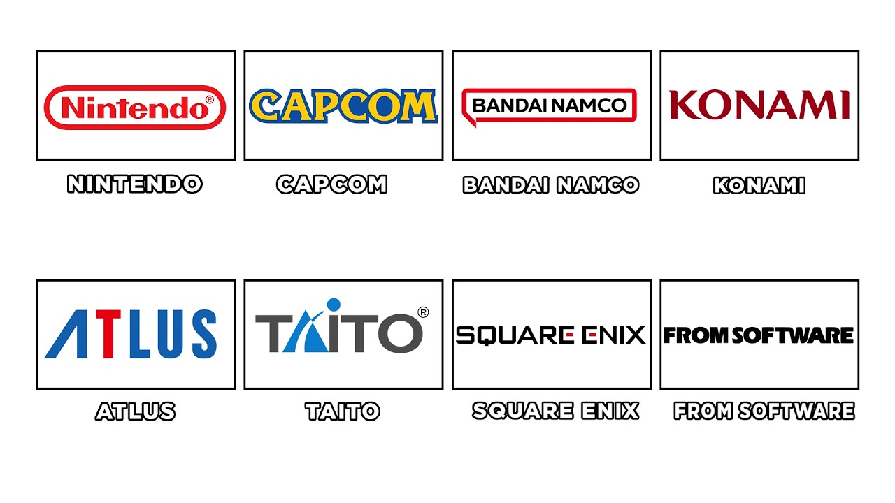 Every MAJOR Japanese Game Developer Explained in 11 Minutes