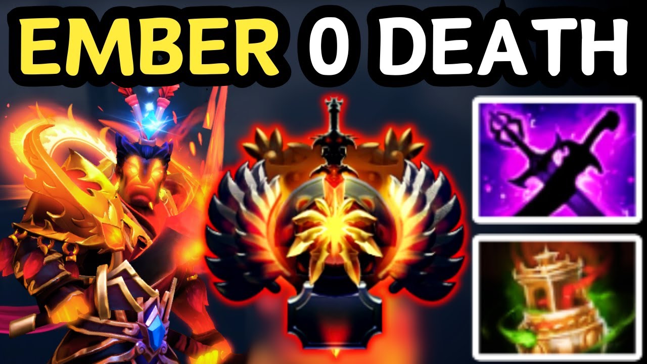 🔥 0 DEATH EMBER SPIRIT MID = MAP DESTROYER | DOTA 2 🔥