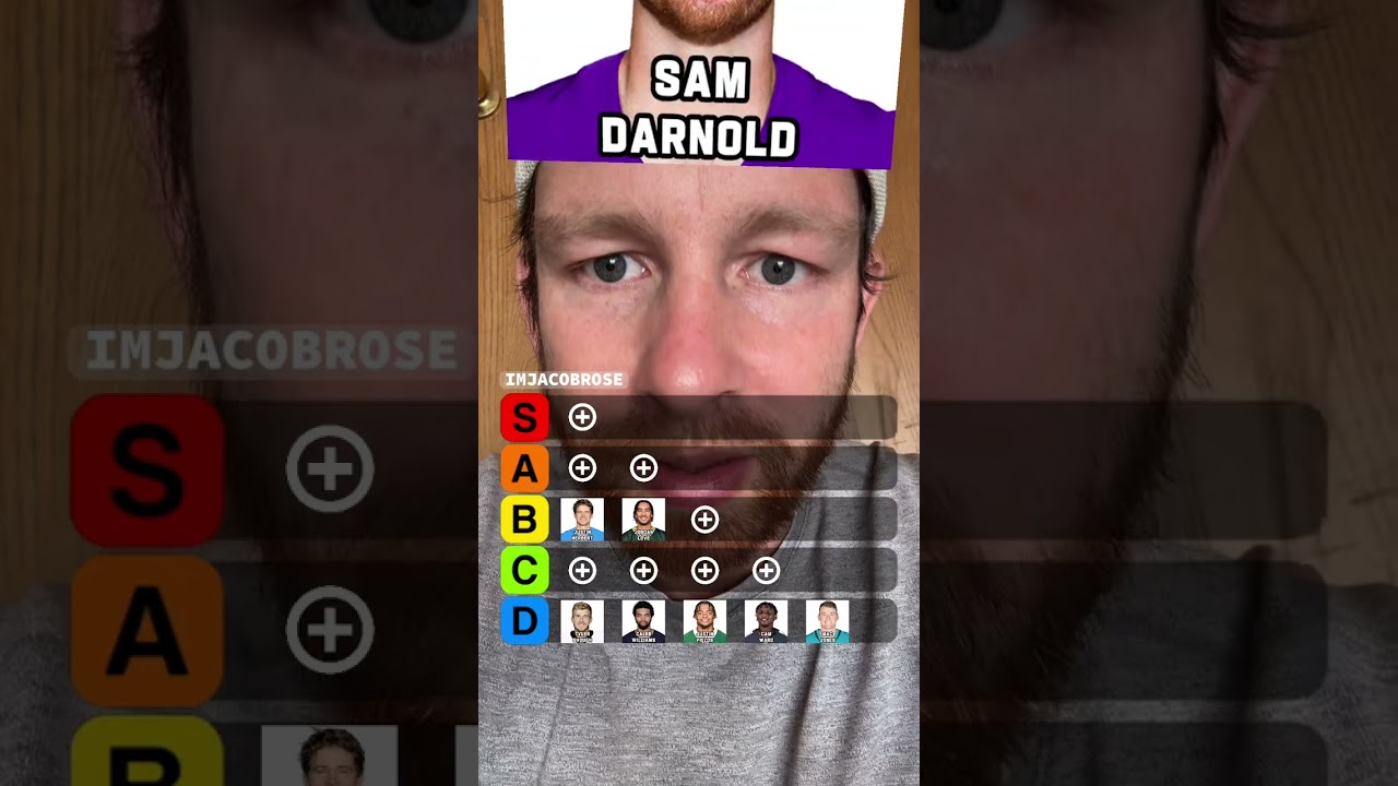 NFL QB Tier List!