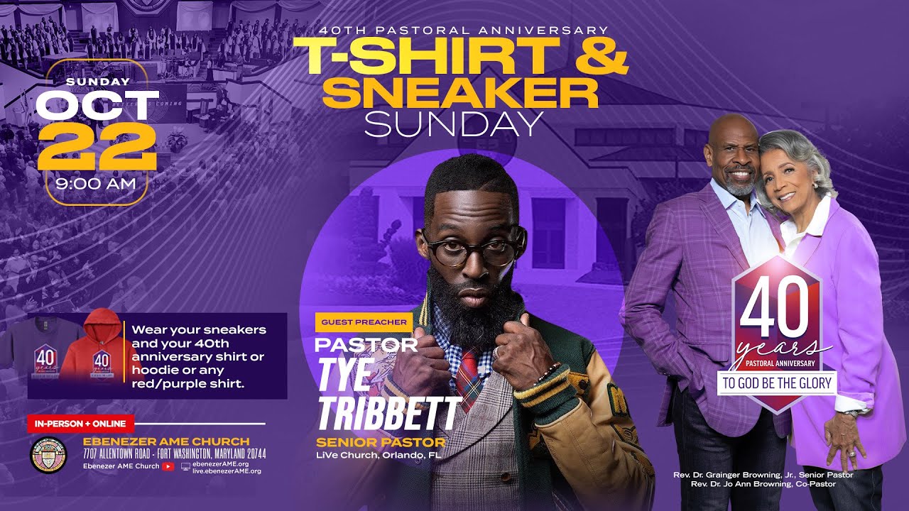 "All Things New" | Pastor Tye Tribbett, Guest Preacher | Sunday Worship Service Experience