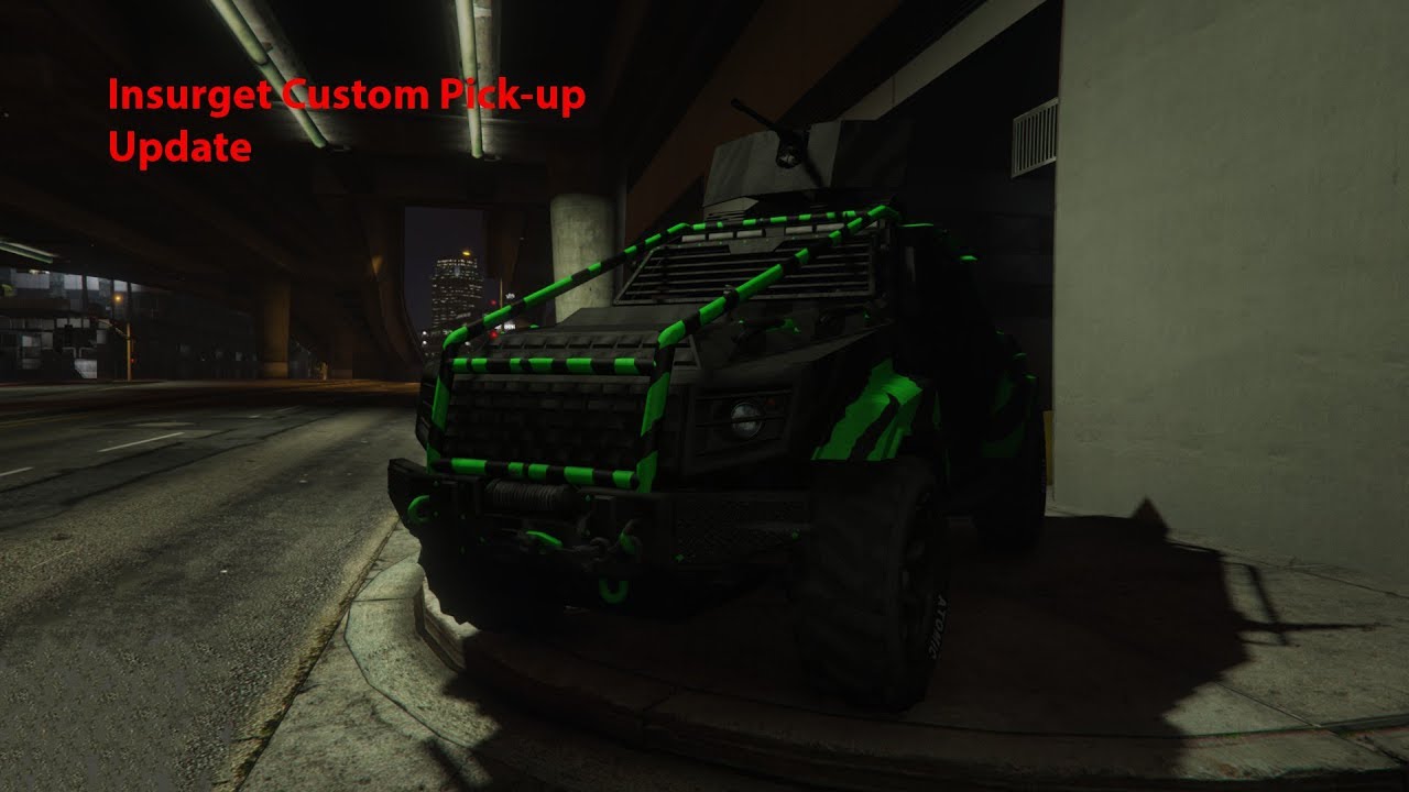 Grand Theft Auto V Insurgent Custom Update