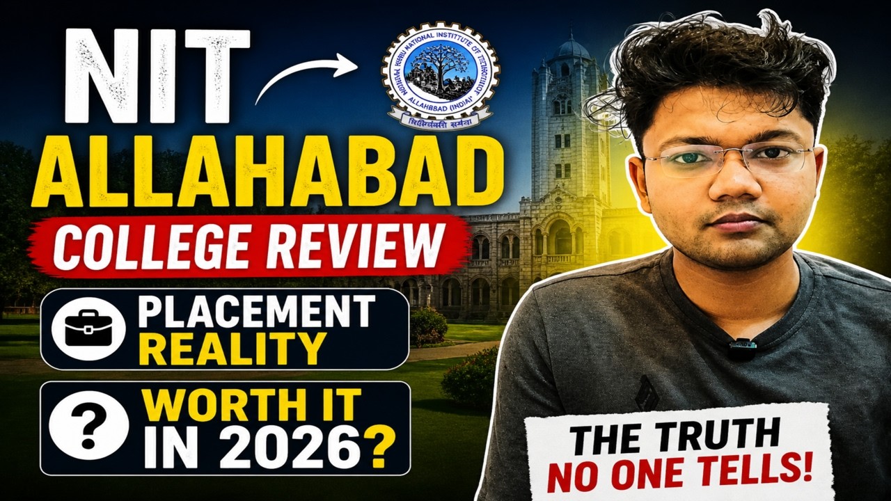NIT Allahabad Truth 😳 | Is NIT Allahabad Really Worth It?