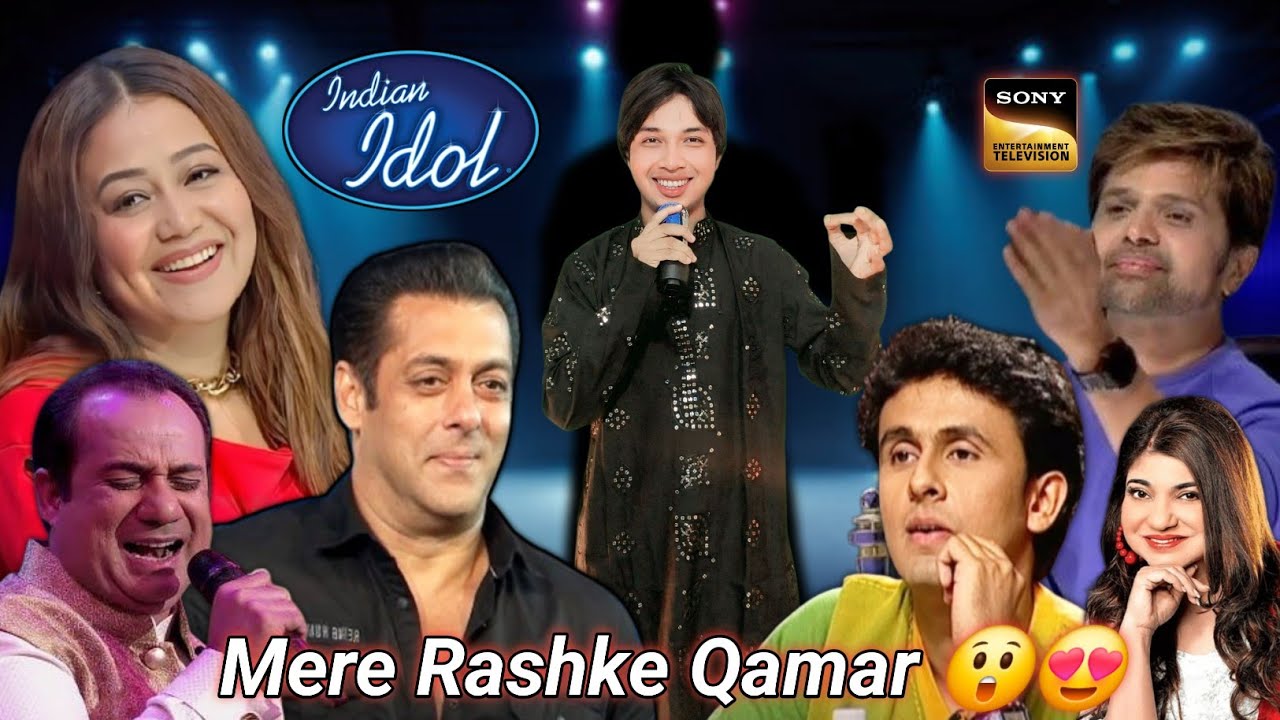 इस भाई ने indian idol में गया Mere rashke qamar 😍 | Ustaad Rahat Fateh Ali का गाना | indian idol S16