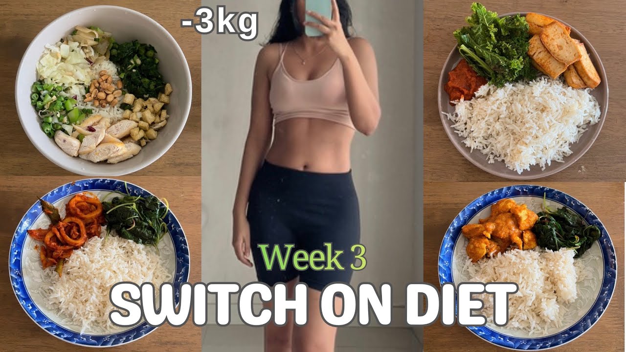 -3kg in 3 Weeks of Switch On Diet! Weight Loss & Glow Up Journey ✨