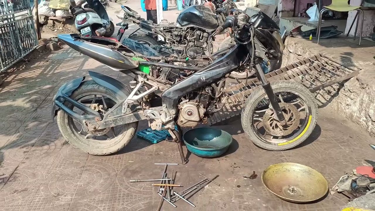 Pulsar ns200 | Full Engine Rebuild | Ns200 Engine Repair #ns200 #bike #viral #youtubevideos #like