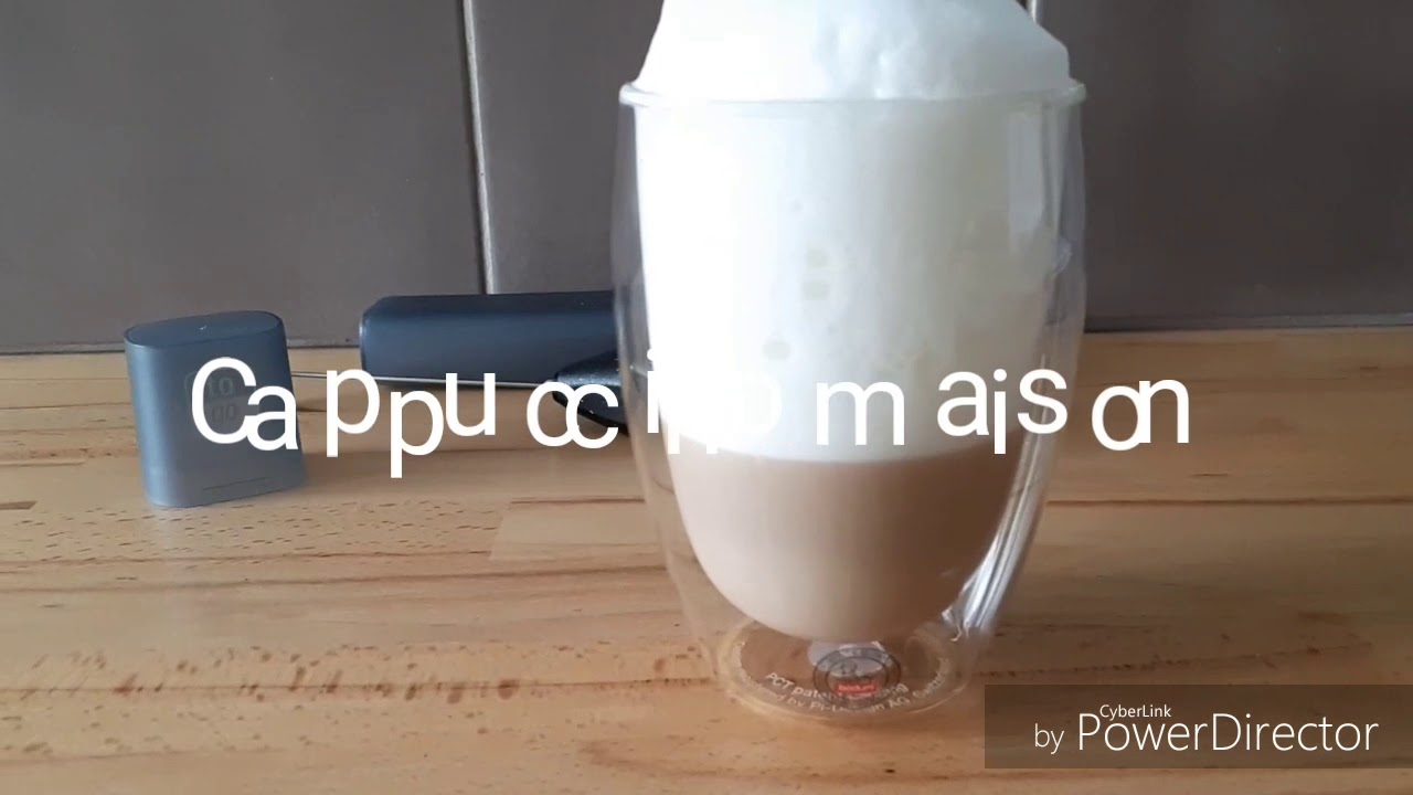 Mon cappuccino maison