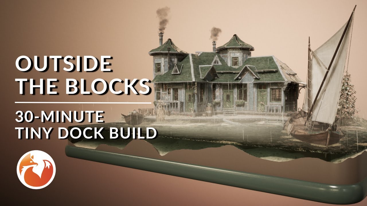 I'm Hooked on Outside the Blocks | Cozy Dock Build Part 2