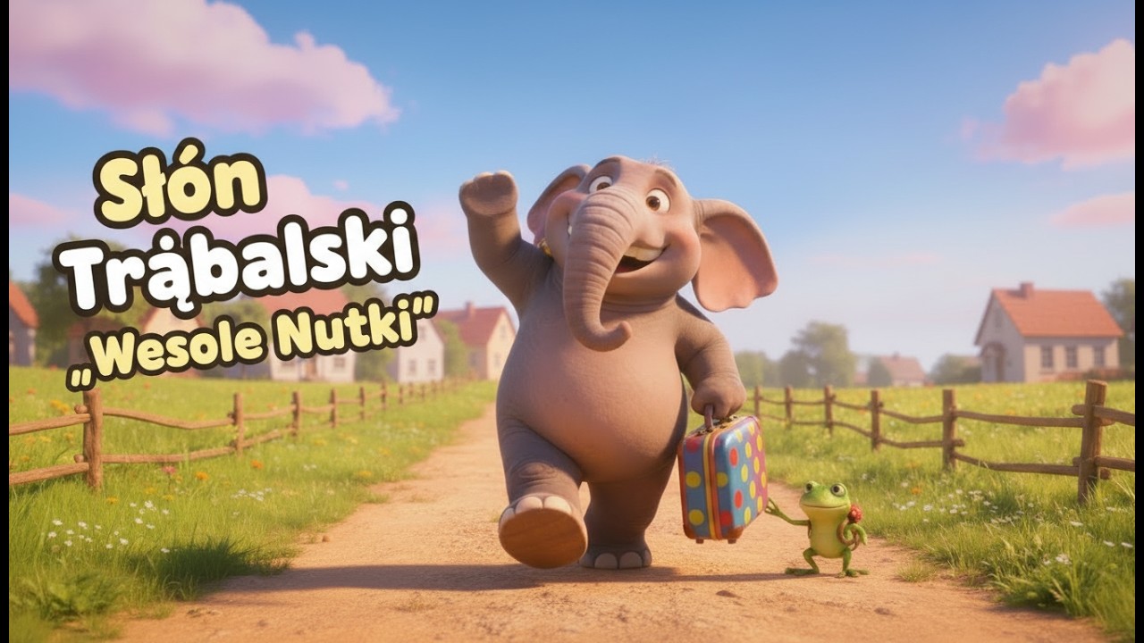 Słoń Trąbalski – Wesołe Nutki | Wesoła piosenka dla dzieci