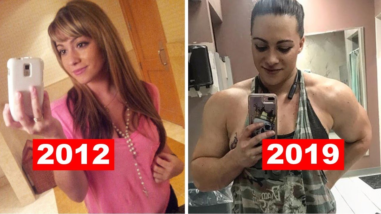 Tamy muscle transformation - then and now | 2012-2020 | Beautiful muscle girl with amazing biceps