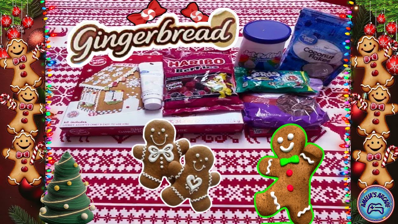 Gingerbread House Build - Amelia's Arcade, #fun #artist #creative