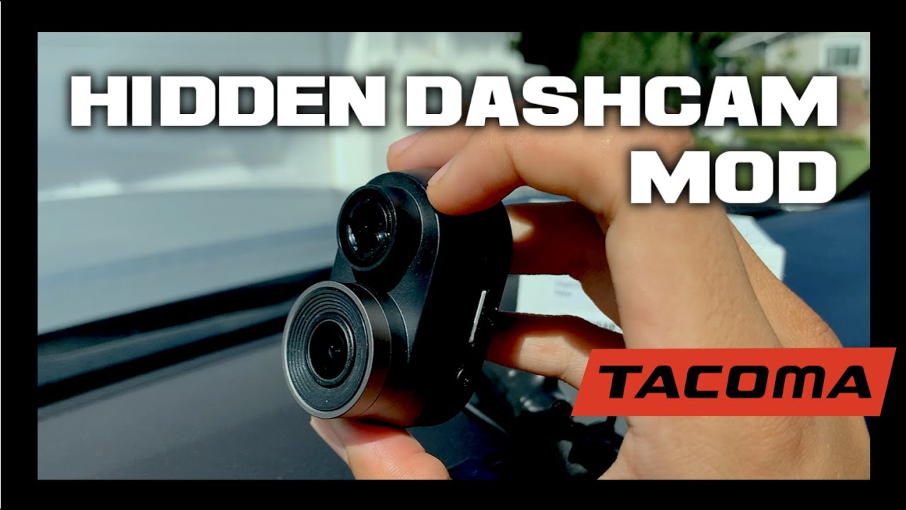 Plug-And-Play Dashcam Tacoma Mod (No Hanging Wires + Easy Install)