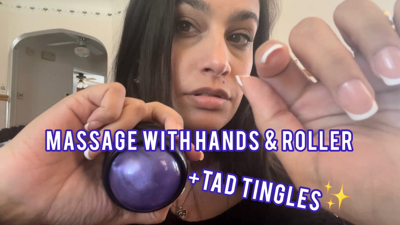 ASMR with TAD (The Acupuncture Doll) - Massaging Your Back, Chest + More