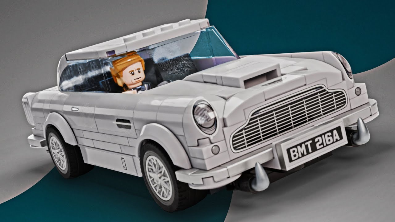 LEGO 76922 Speed Champions 007 Aston Martin DB5 (Day Version) | Blender Rendering Practice