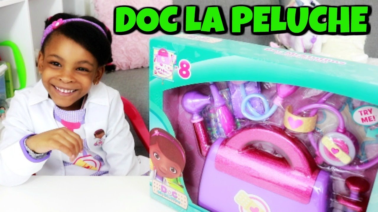 TRANSFORMATION  DOC LA PELUCHE et la MALETTE DU DOCTEUR  (JOUET Disney)