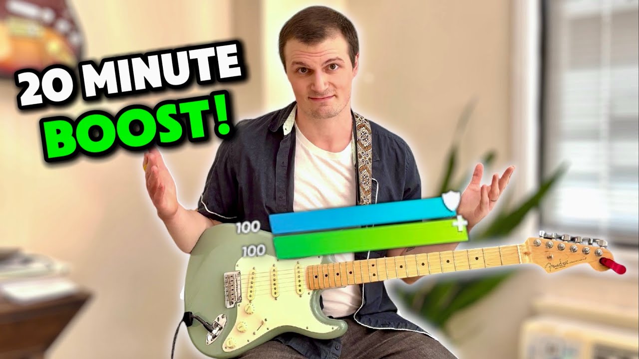Supercharge Your Skills: 20 Minute Guitar Practice Session