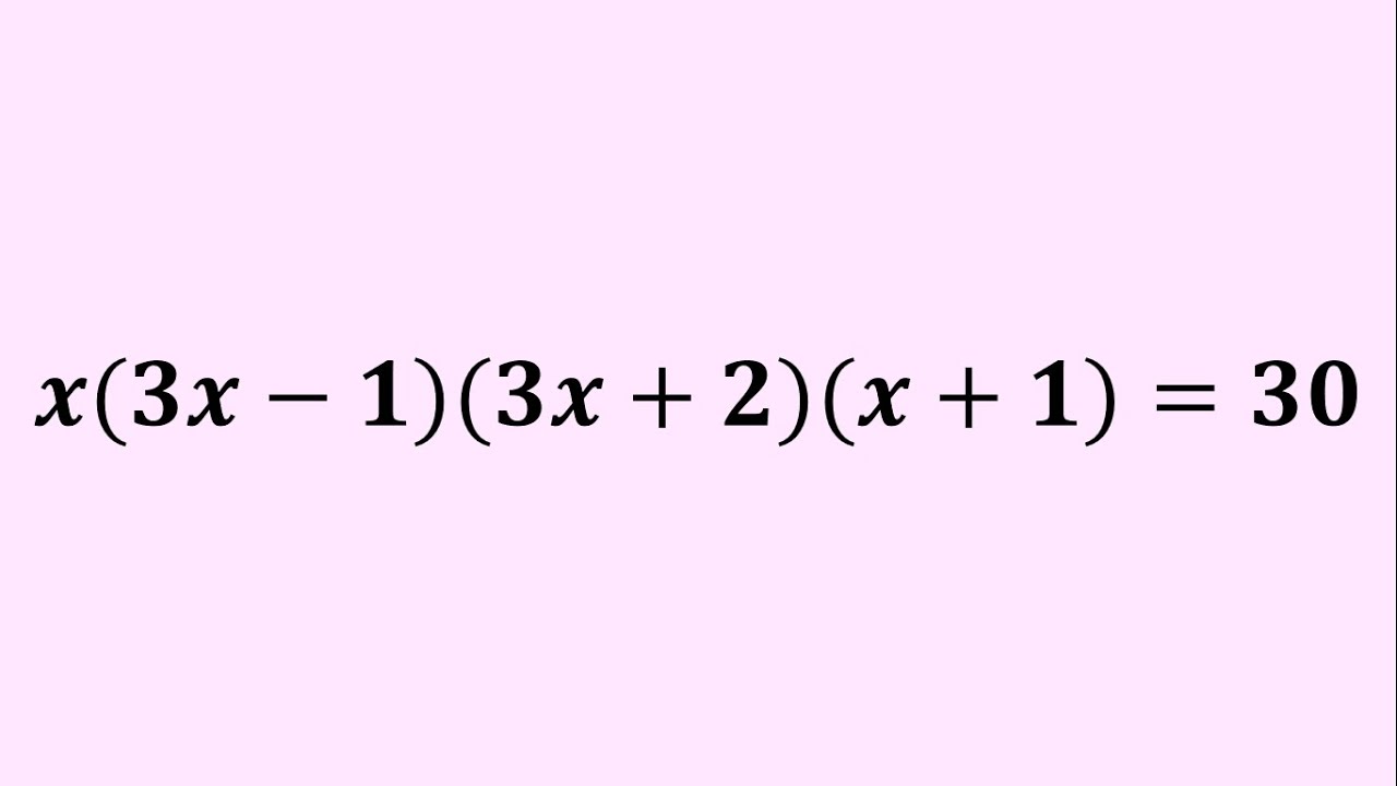 Solve This Amazing Quartic Equation | Math Olympiad