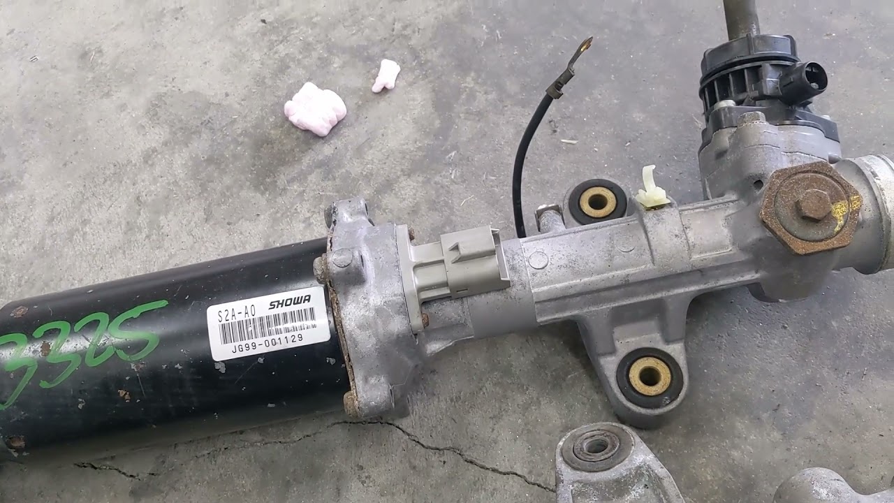 Replacing my S2000's damaged steering rack