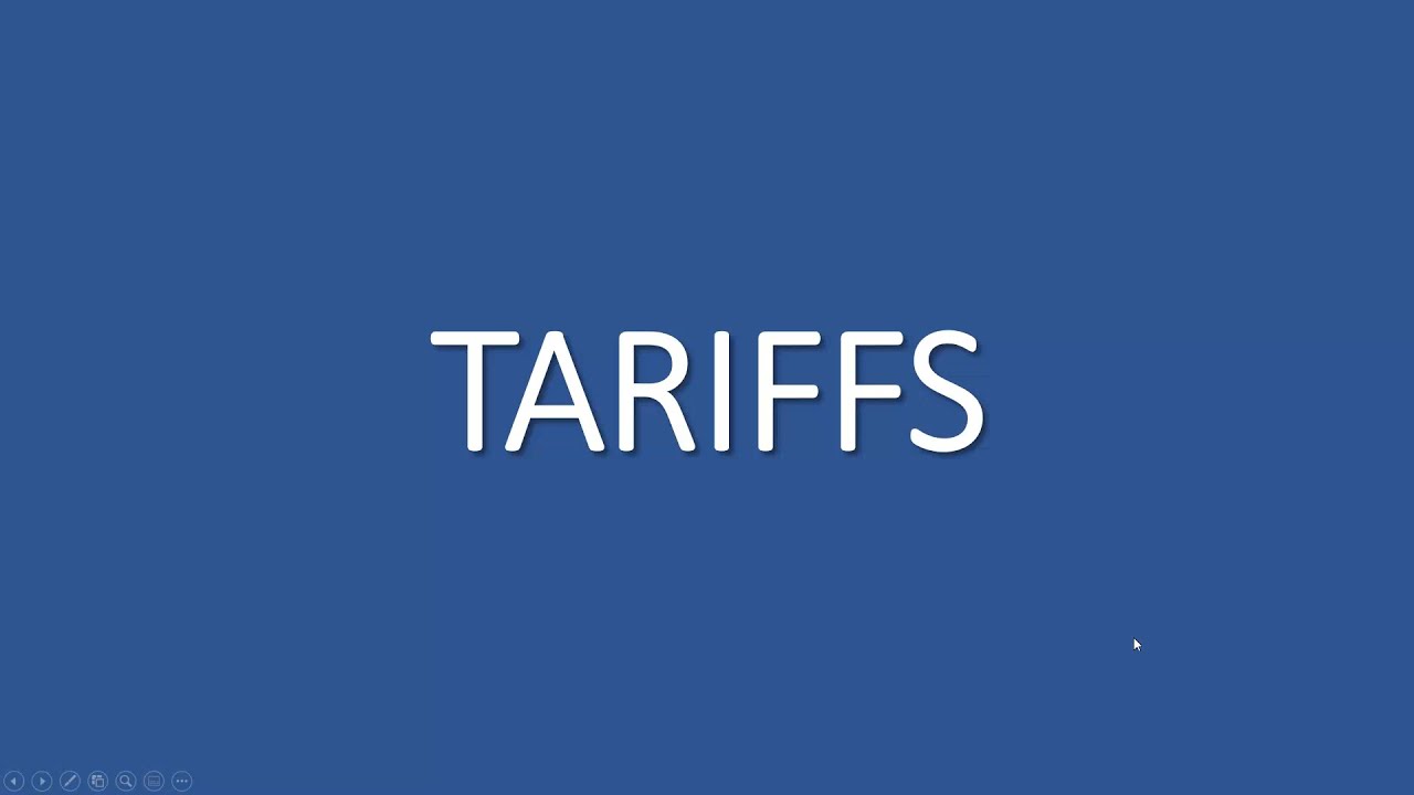 Mathematical Literacy: Tariffs