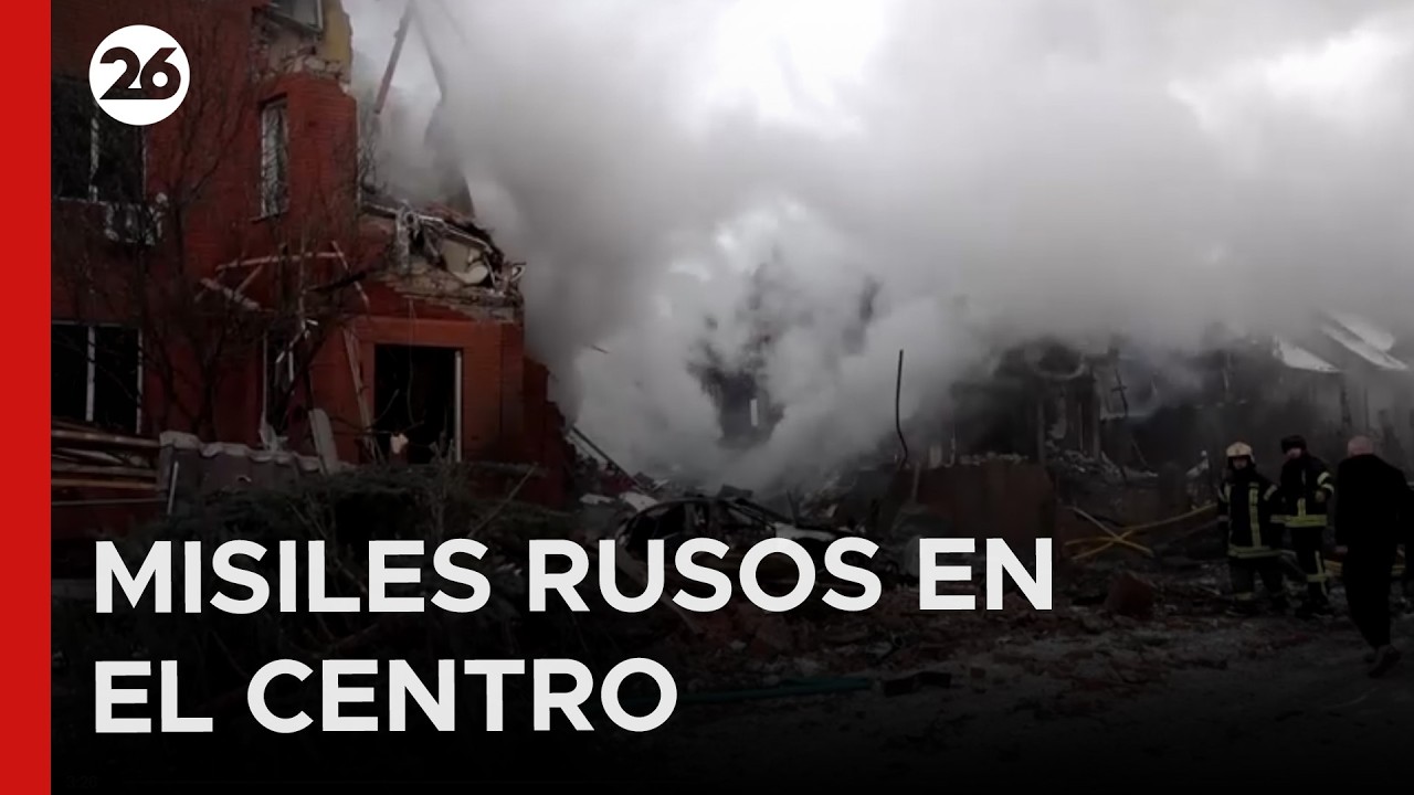 🇷🇺 Nuevo ataque ruso en Ucrania con víctimas fatales